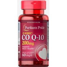 Puritans Pride Q-SORB Co Q10 200 mg 60 cap (акційна ціна)