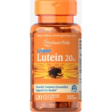 Puritans Pride Lutein 20 mg with Zeaxanthin - 120 softgel