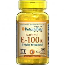 Puritans Pride Vitamin E-100 iu Natural 100 Soft