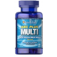 Puritans Pride ABC Plus Multivitamin and Multi-Mineral Formula - 100cap