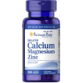 Puritan's Pride Chelated Calcium Magnesium Zinc 100 cap