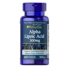 Puritans Pride Alpha Lipoic Acid 300 mg 60 Softgels
