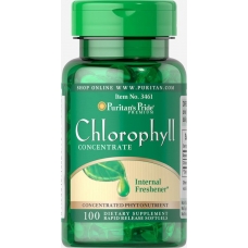 Puritans Pride Chlorophyll Concentrate 50 mg 100 Softgels