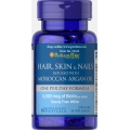 Puritans Pride Hair, Skin Nails infused with Moroccan Argan Oil 60 Softgels