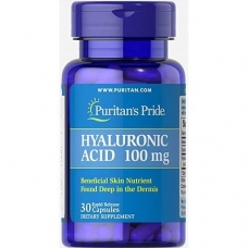 Puritans Pride Hyaluronic Acid 100 mg 30cap