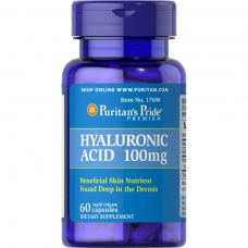 Puritans Pride Hyaluronic Acid 100 mg 60cap