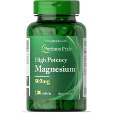 Puritans pride Magnesium 500 mg 100 tab