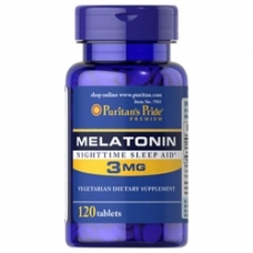 Puritans Pride Melatonin 3 mg 120 Tab