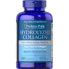Puritans Pride Hydrolyzed Collagen 1000 mg 180 cap