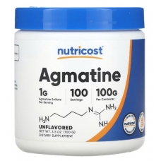 Nutricost Agmatine Unflavored 3.5 oz (100 g)