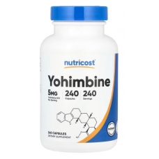 Nutricost Yohimbine 5 mg 240 Capsules
