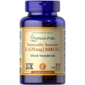 Puritan's Pride Vitamin E-1000 IU Mixed Tocopherols Natural 100 Softgels