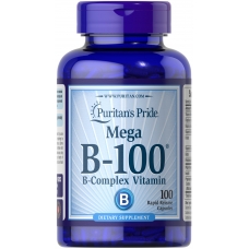 Puritans Pride Vitamin B-100® Complex Timed Release 100 Caplets