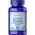 Puritan's Pride Flush Free Niacin Inositol Nicotinate 1000 mg 60 Capsules