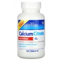 21st Century Calcium Citrate + D3 Maximum 120 Tablets