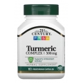 21st Century Turmeric Complex 500 mg 60 Vegetarian Capsules