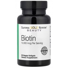 California Gold Nutrition Biotin 10000 mcg 90 Softgels
