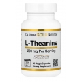 California Gold Nutrition L-Theanine Featuring AlphaWave® 200 mg 60 Veggie Capsule