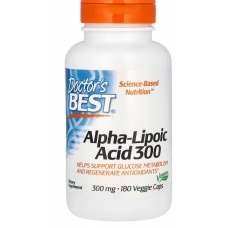 Doctor's Best Alpha-Lipoic Acid 300 mg 180 Veggie Caps