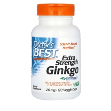 Doctor's Best Ginkgo 120 mg 120 Veggie Caps