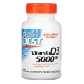 Doctor's Best Vitamin D3 125 mcg (5000 IU) 360 Softgels