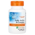 Doctor's Best Fully Active B Complex with Quatrefolic® 60 Veggie Caps