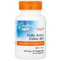 Doctor's Best Fully Active Folate 400 mcg 90 Veggie Caps