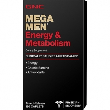 GNC Mega Men® Energy & Metabolism Multivitamin 180 capl