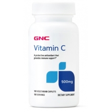 GNC Vitamin C 500 MG 100 Caplets 
