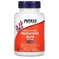 NOW Foods Hyaluronic Acid Double Strength 100 mg 120 Veg Capsules