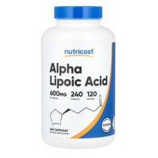 Nutricost Alpha Lipoic Acid 600 mg 240 Capsules (300 mg per Capsule)