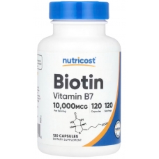 Nutricost Biotin 10000 mcg 120 Capsules