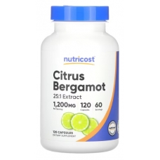 Nutricost Citrus Bergamot 120 Capsules (600 mg per Capsule)
