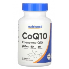 Nutricost CoQ10 200 mg 60 Capsules