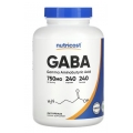 Nutricost GABA 750 mg 240 Capsules
