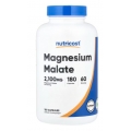 Nutricost Magnesium Malate 180 Capsules (700 mg per Capsule)