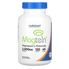 Nutricost Magtein® Magnesium L-Threonate 120 Capsules (666 mg per Capsule)