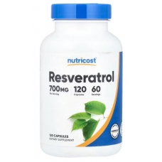 Nutricost Resveratrol 120 Capsules (350 mg per Capsule)