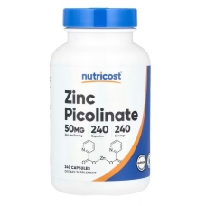Nutricost Zinc Picolinate 50 mg 240 Capsules