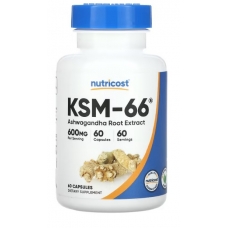Nutricost KSM-66 Ashwagandha Root Extract 600 mg 60 Capsules