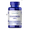 Puritans Pride Fenugreek 610 mg 100 Capsules