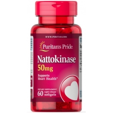 Puritans Pride Nattokinase 50 mg 60softgel
