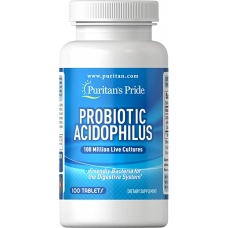 Puritans Pride Probiotic Acidophilus 100 million 100 tab