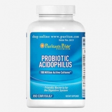 Puritans Pride Probiotic Acidophilus 100 million 250 tab