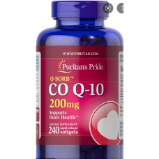 Puritans Pride Q-SORB Co Q10 200 mg 240 cap