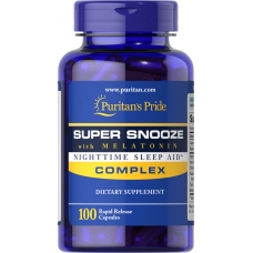 Puritan's Pride Super Snooze with Melatonin 100 caps