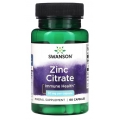 Swanson Zinc Citrate 30 mg 60 Capsules