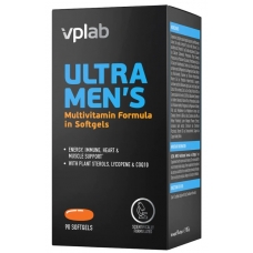 VPLAB Ultra Men's Multivitamin - 90softgels