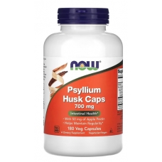 NOW Foods Psyllium Husk Caps 700 mg 180 Veg Capsules
