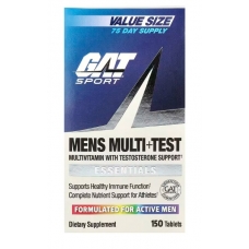 GAT Mens Multi+Test 150 tab 